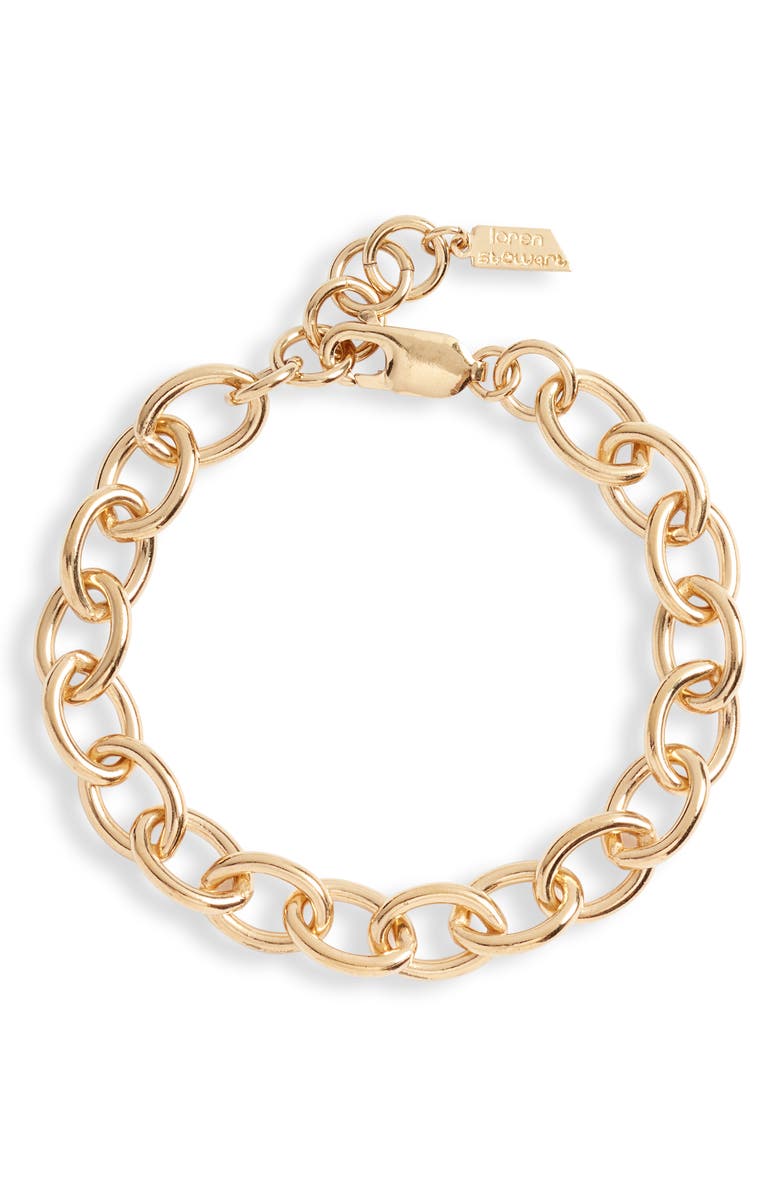Loren Stewart Round Link Chain Bracelet, Main, color, 
