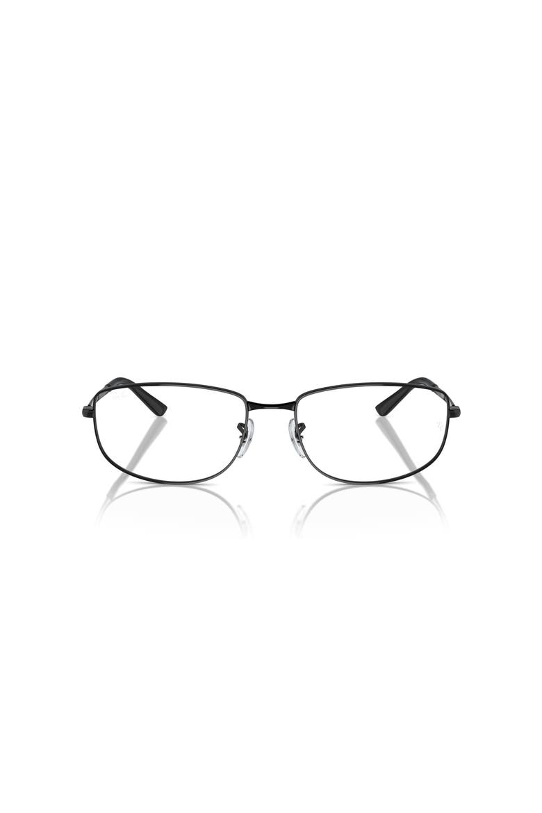 54mm Irregular optical glasses, Alternate, color, Black