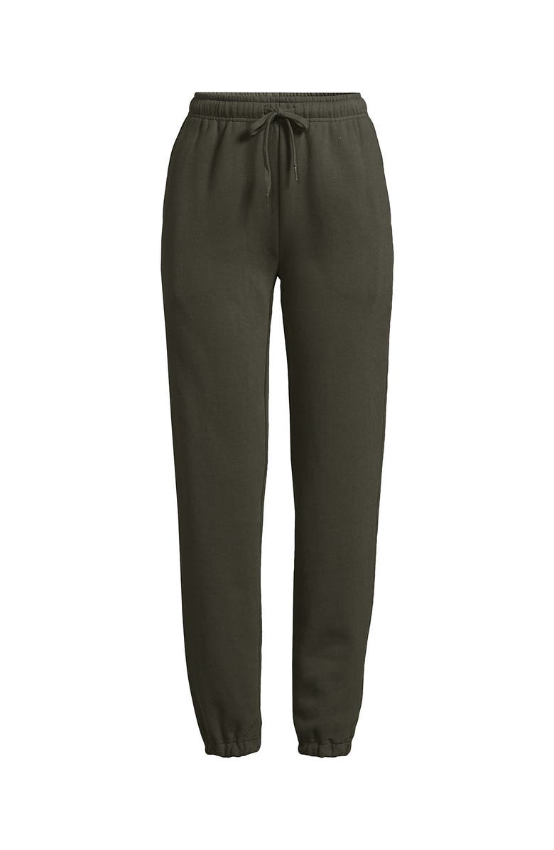 Lands' End Serious Sweats High Rise Jogger Pants, Alternate, color,