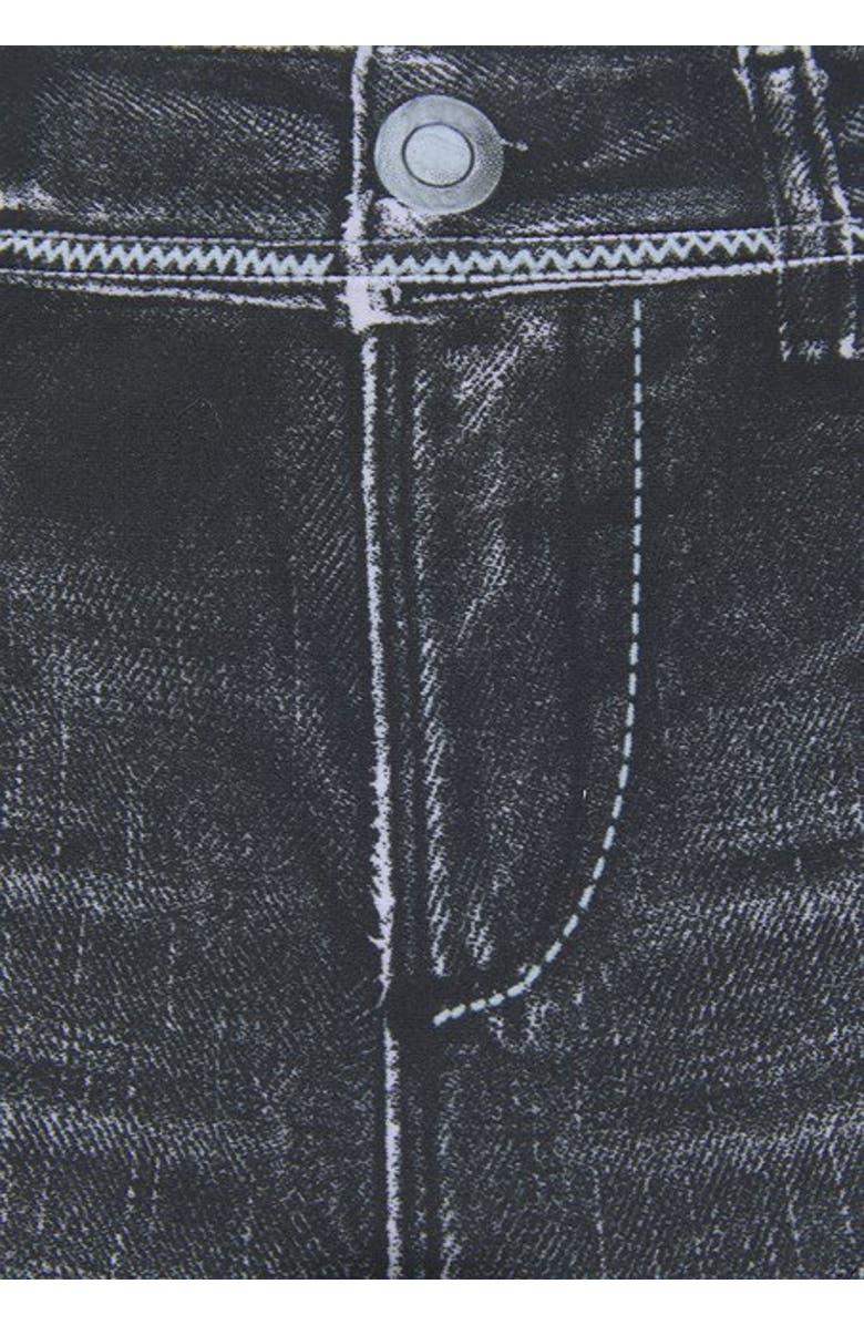 LASCANA Boy Short Bikini Bottom, Alternate, color, Black Denim