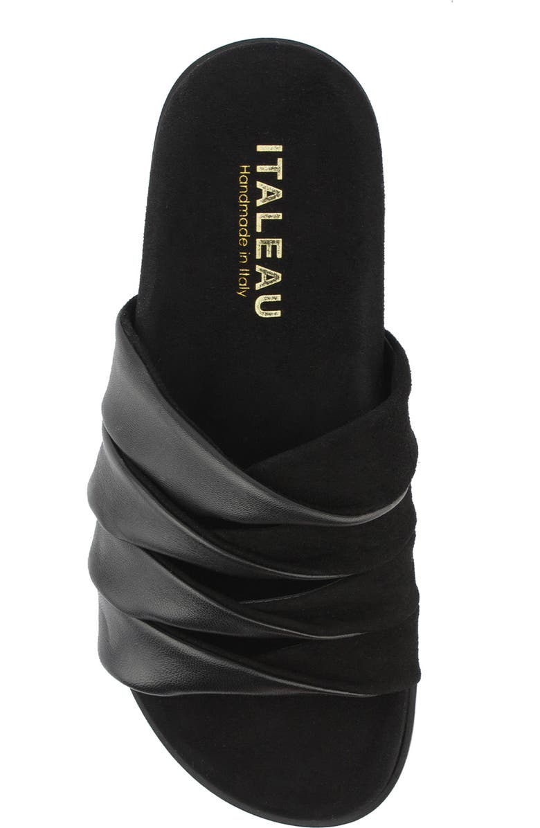 Italeau Mascia Waterproof Slide Sandal, Alternate, color,