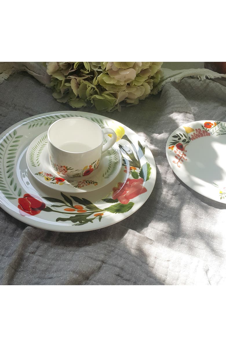 Twig New York Language of Flowers Dinner Plate, Alternate, color, Multi