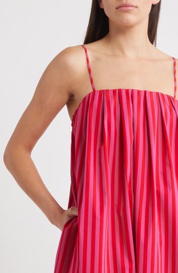 Marsha Stripe Cotton Midi Sundress