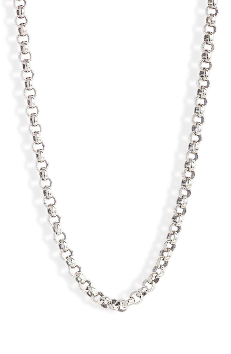 Konstantino Men's Sterling Silver Chain Necklace, Main, color,