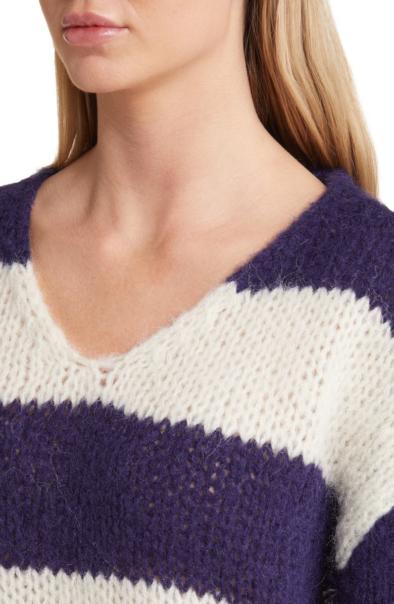 VERO MODA Erin Stripe Sweater, Alternate, color, 