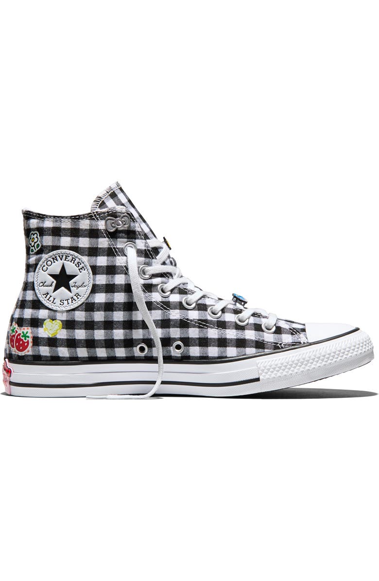 Converse Gender Inclusive Chuck Taylor All Star Canvas High Top Sneaker, Main, color, Black/ White/ Pink