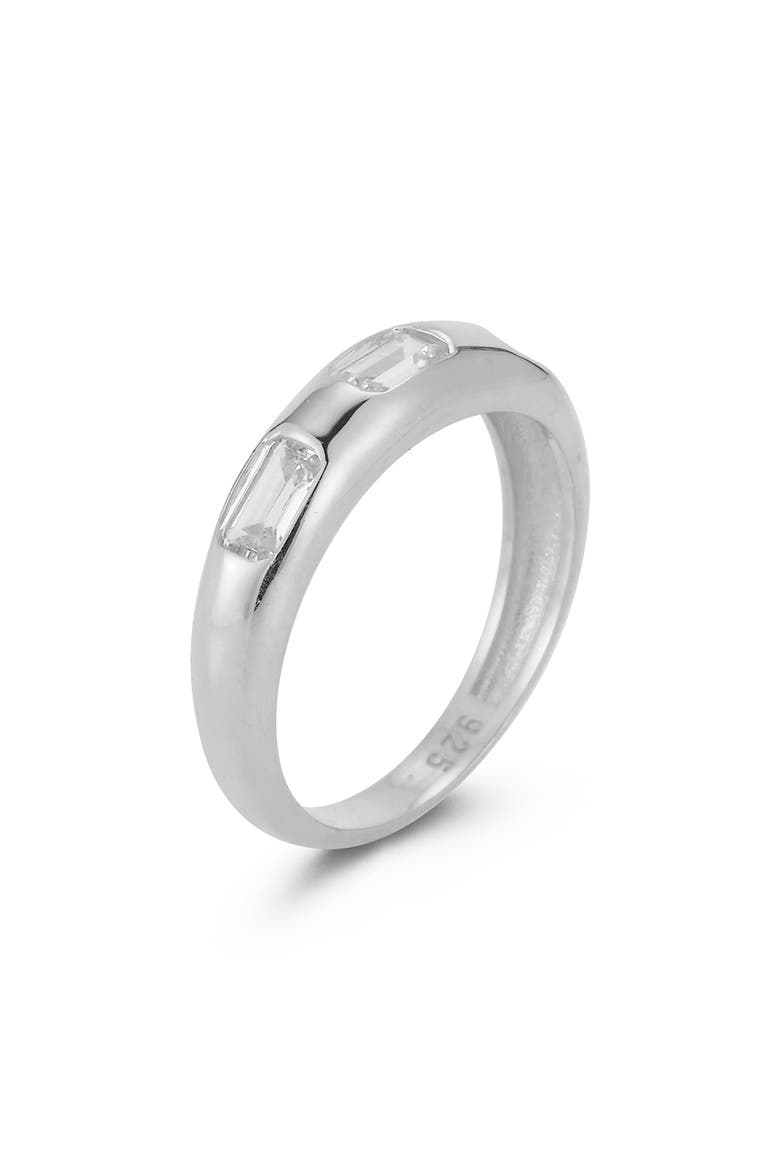 Dome Ring, Alternate, color, SILVER