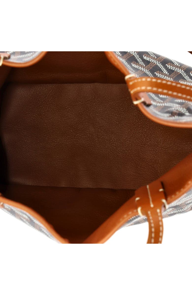 Pre-Owned Goyard Anjou Reversible Tote Coated Canvas Mini, Alternate, color, Brown