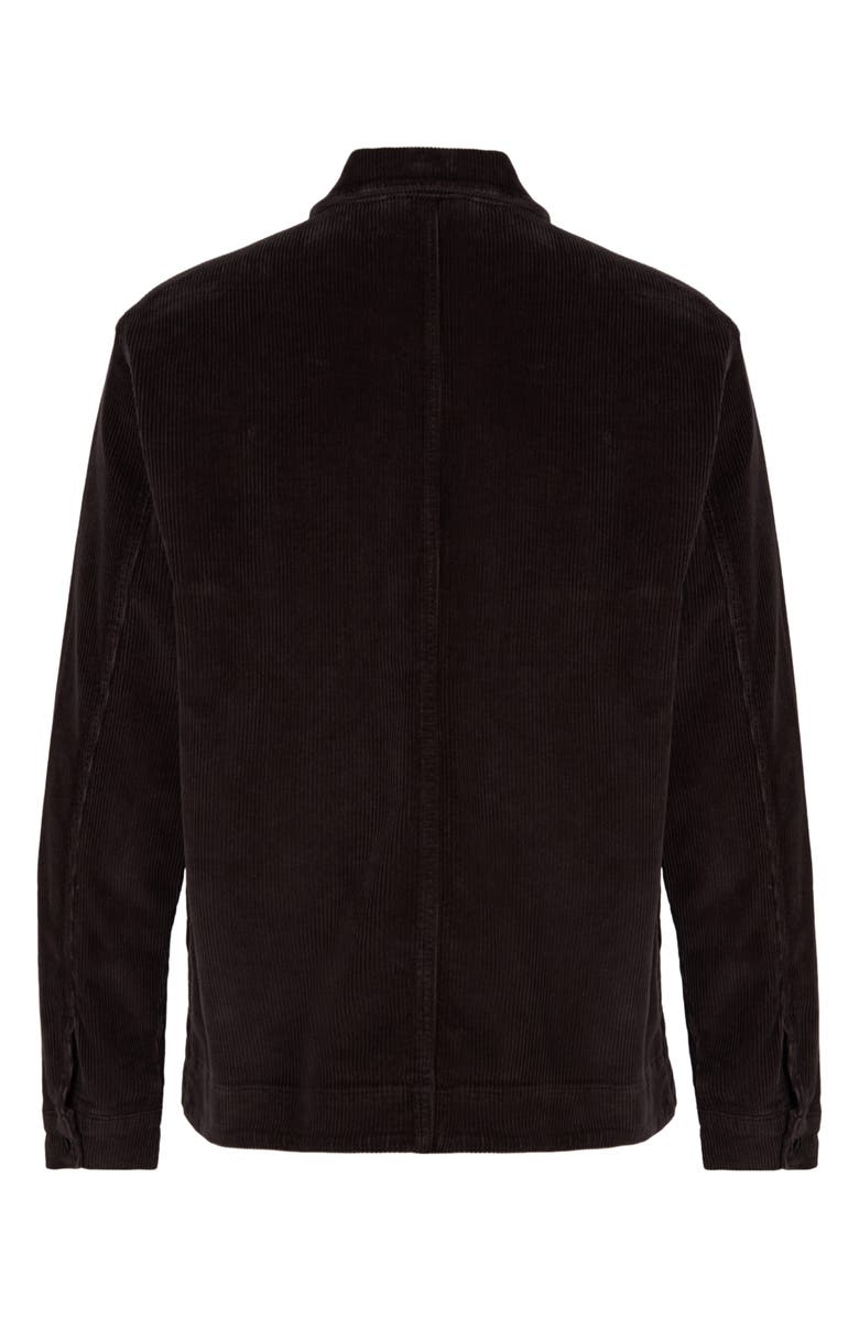 AllSaints Coronet Snap-Up Corduroy Jacket, Alternate, color, 
