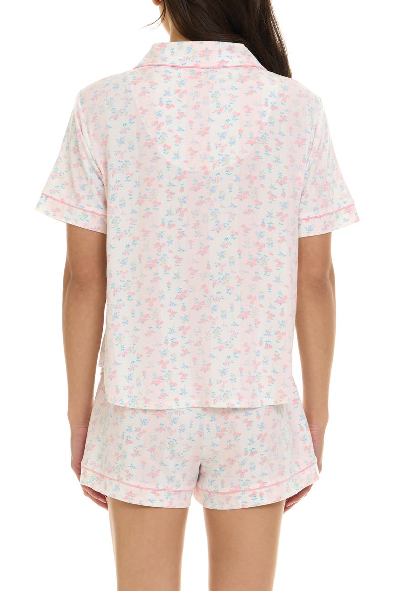 Gabriella Printed Short Pajamas, Alternate, color, IVORY