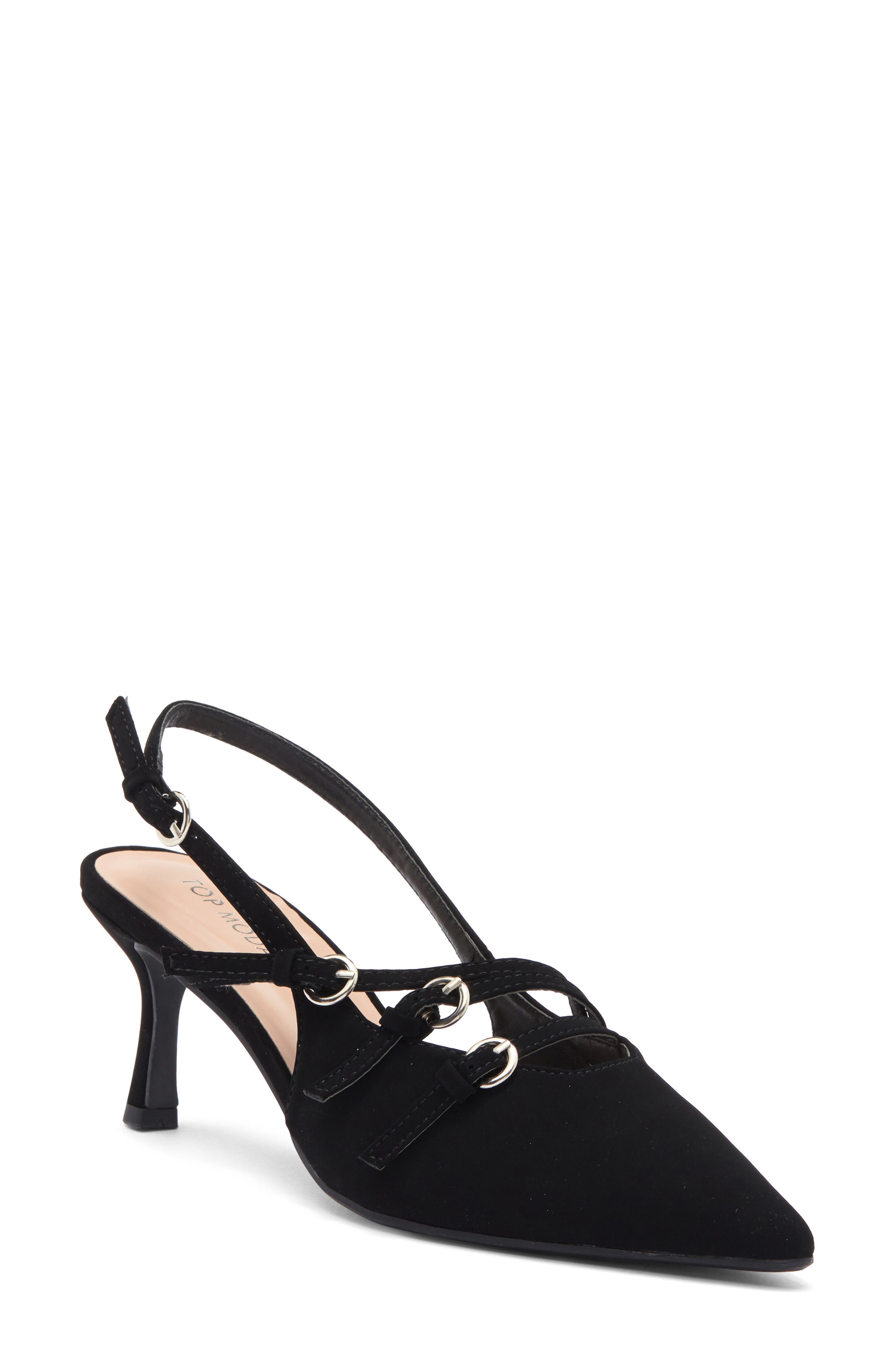 TOP GUY SHOES Betty Slingback Pump, Main, color, 