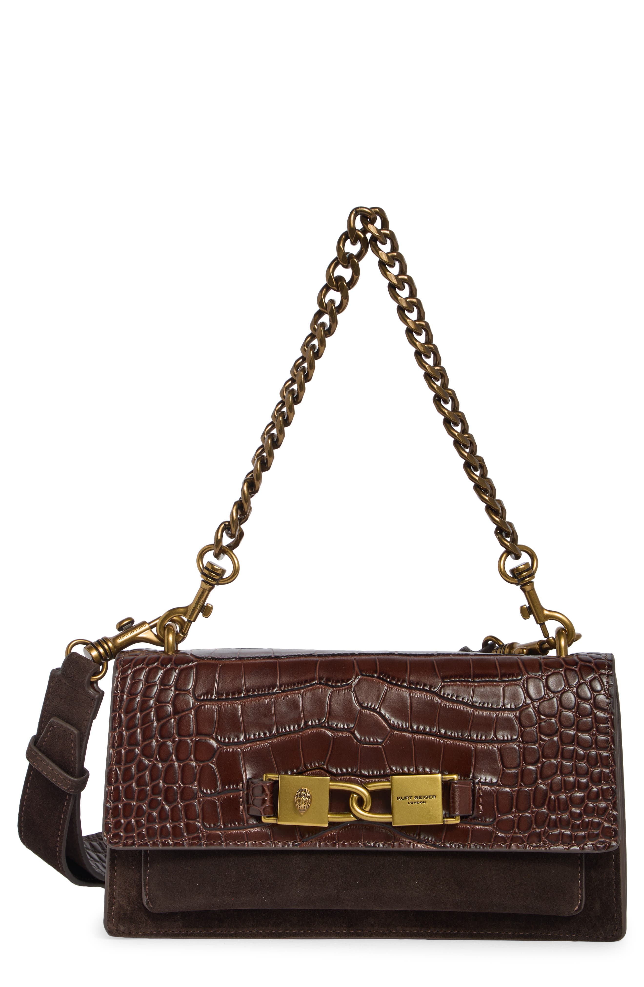 Kingsley East West Leather Shoulder Bag