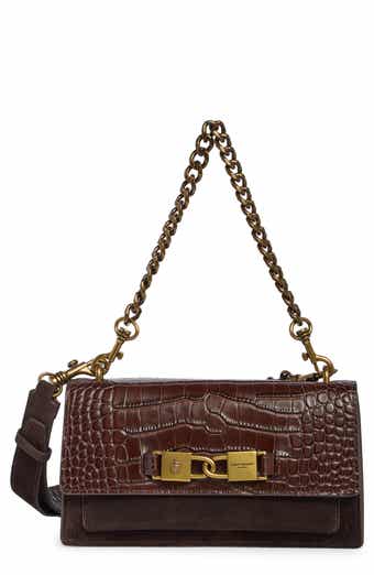 Kingsley East West Leather Shoulder Bag