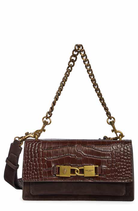 Kingsley East West Leather Shoulder Bag