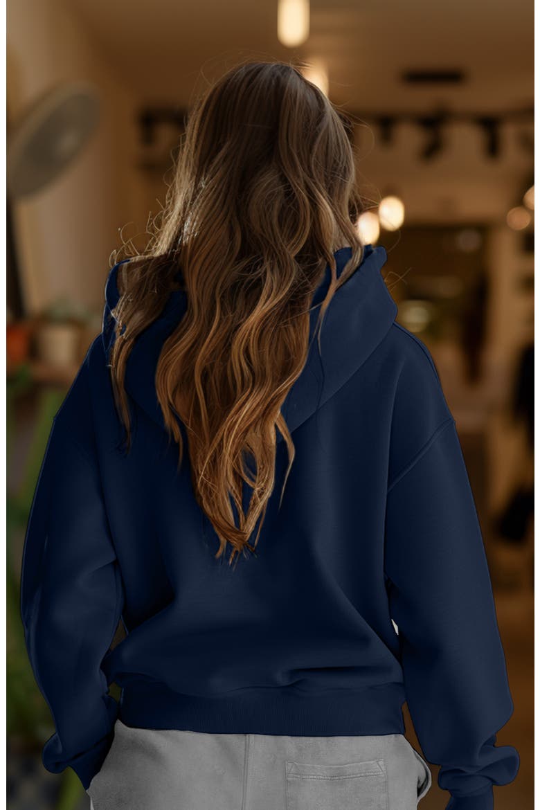 Heartly Ghost Midweight All Day Hoodie, Alternate, color, Navy Blue
