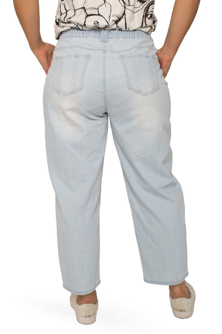 Harlow High Waist Tapered Crop Jeans, Alternate, color, VINTAGE