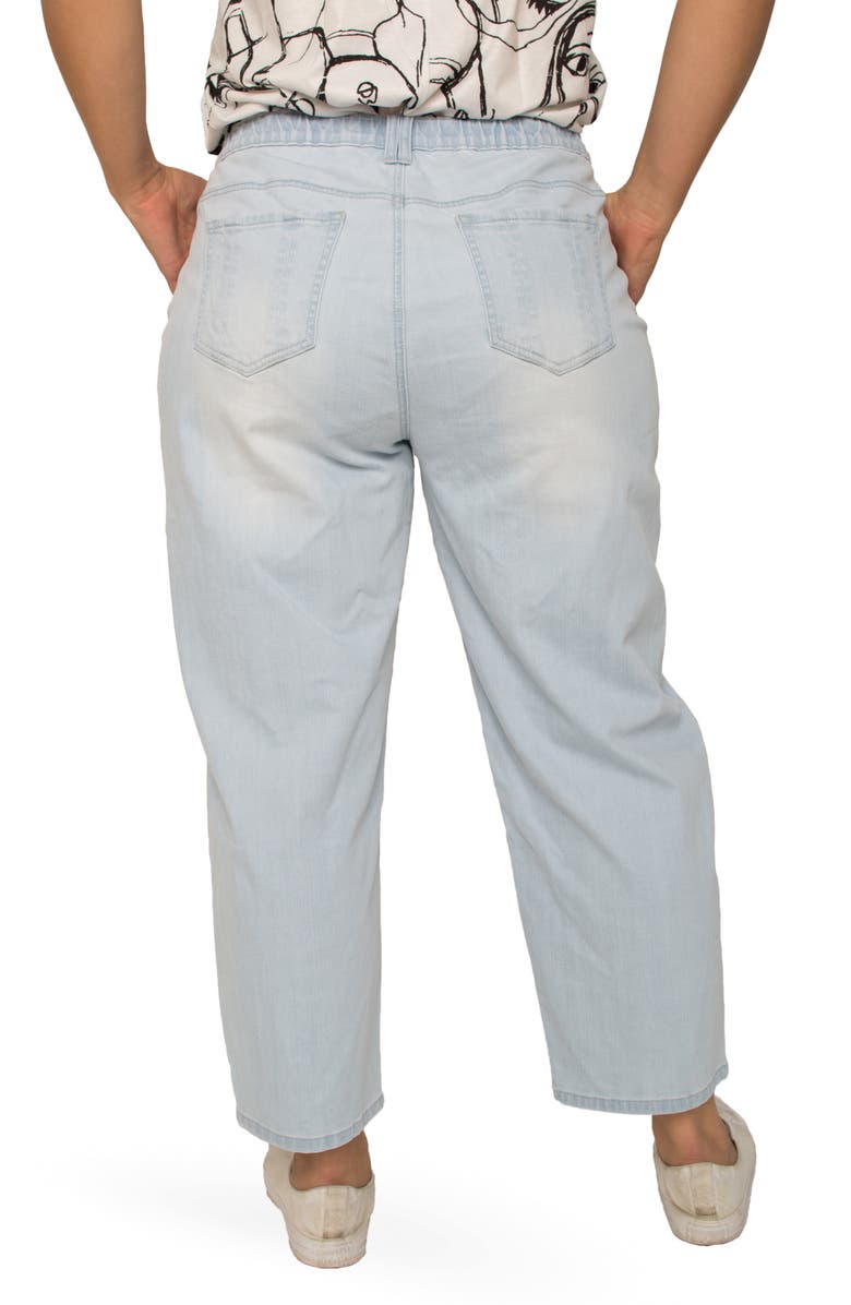 Standards & Practices Harlow High Waist Tapered Crop Jeans, Alternate, color, Vintage