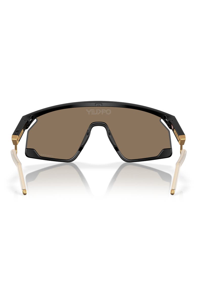 BXTR 39mm Polarized Rectangular Sunglasses, Alternate, color, MATTE BLACK