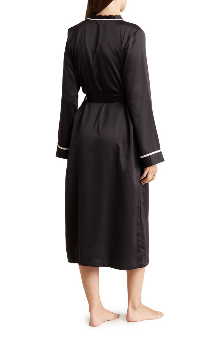 NORDSTROM RACK Satin Midi Robe, Alternate, color, 