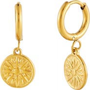Atolea Golden Sun Earrings