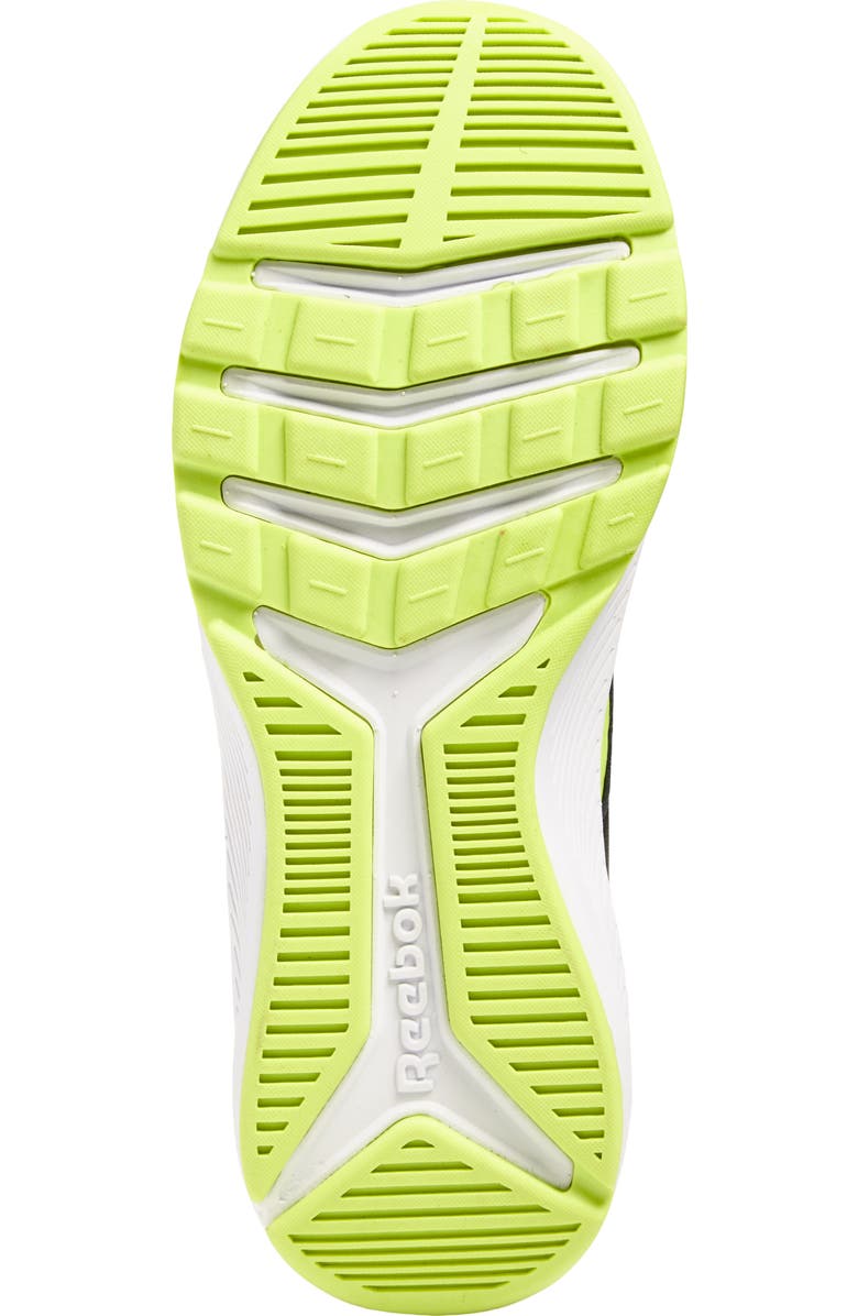 Reebok Kids' XT Sprinter Slip On Sneaker, Alternate, color, Black/ Digitallime/ White