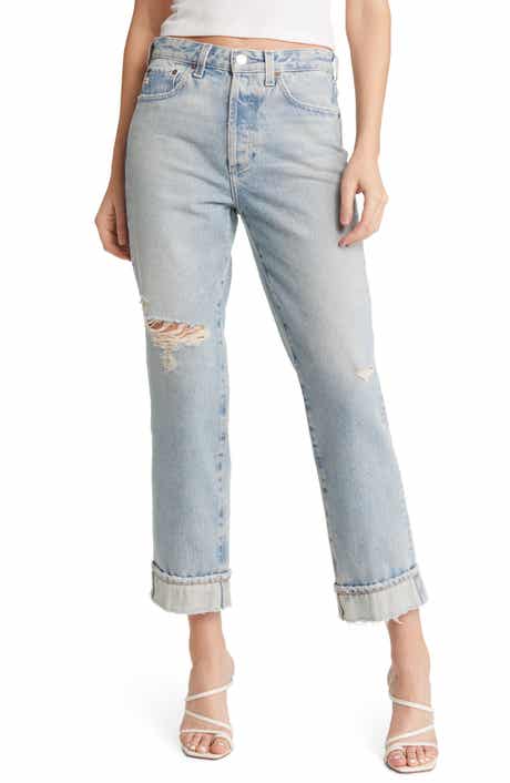 AG Alexxis High Waist Ankle Straight Leg Jeans