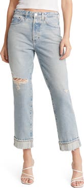 AG Alexxis High Waist Ankle Straight Leg Jeans