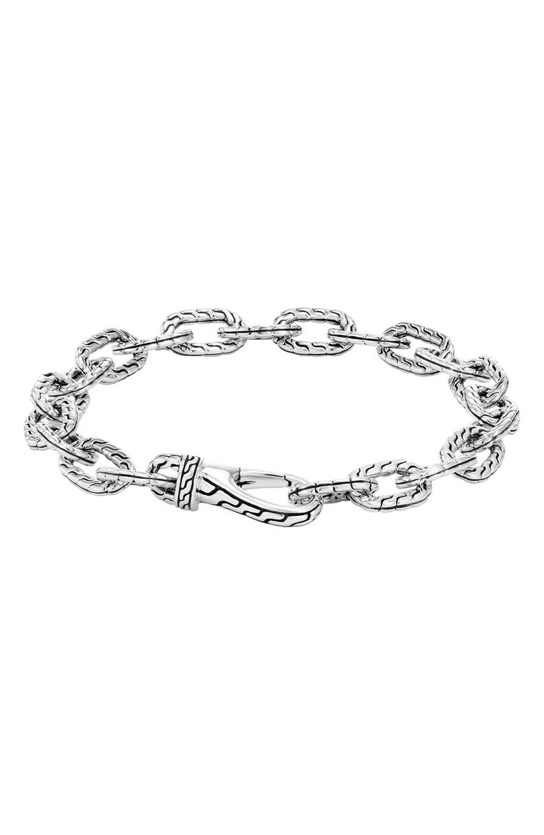 John Hardy Sterling Silver Classic Chain Link Bracelet, Main, color, 