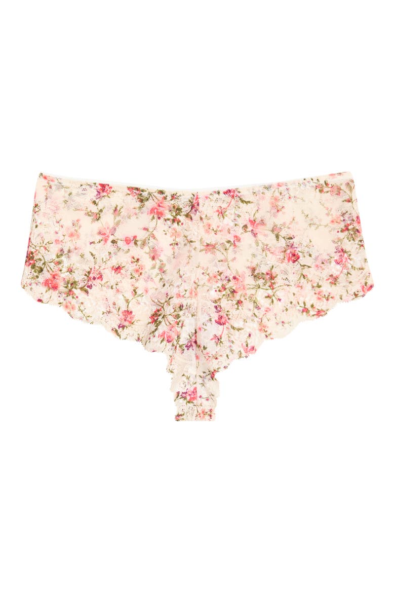 Floral Lace Hipster Panties, Alternate, color, FIELD FLORAL