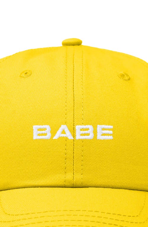 DALIX DALIX BABE EMBROIDERED CAP