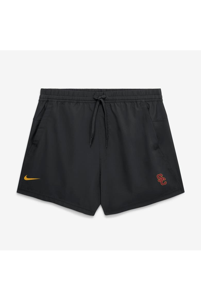 Men's Nike Black USC Trojans Primary Logo Form Shorts, Main, color, Black