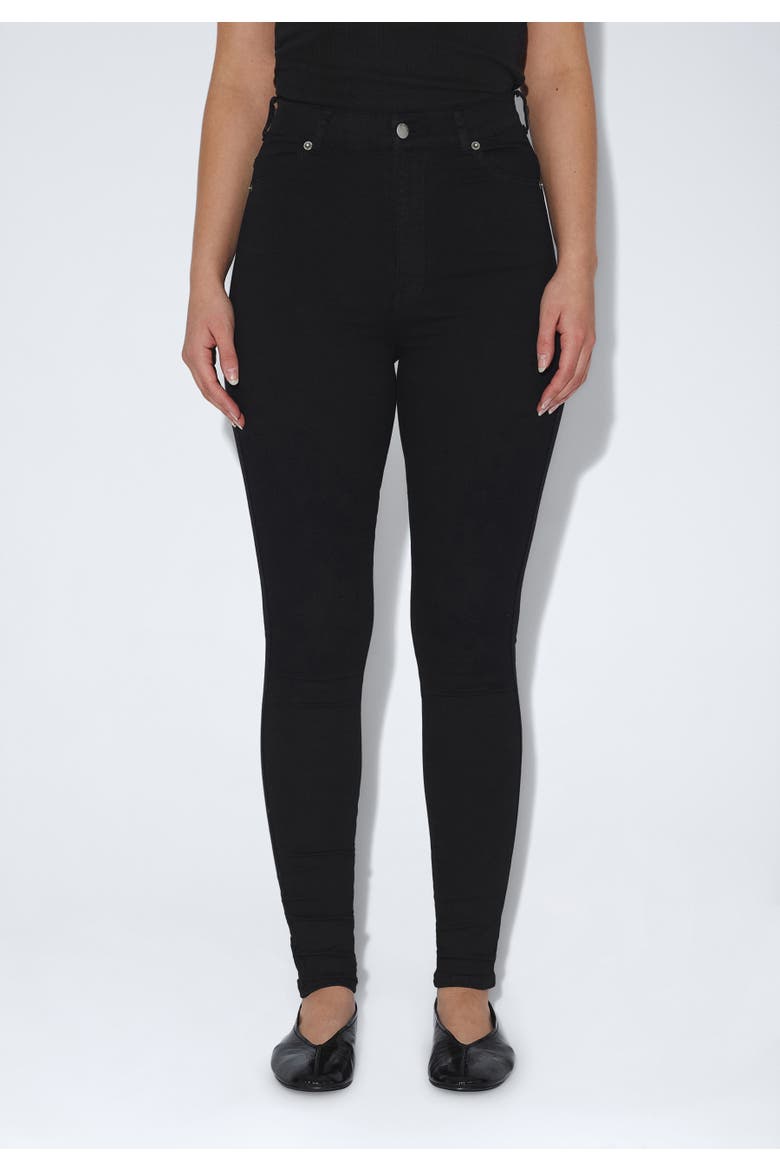 Moxy High Skinny Jeans, Alternate, color, Black