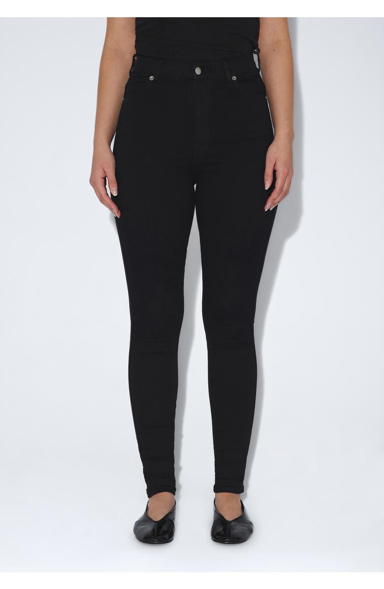 Dr Denim Moxy High Skinny Jeans, Alternate, color, Black