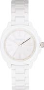 COACH Kitt Crystal Bezel Bracelet Watch, 34mm