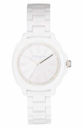 Kitt Crystal Bezel Bracelet Watch, 34mm