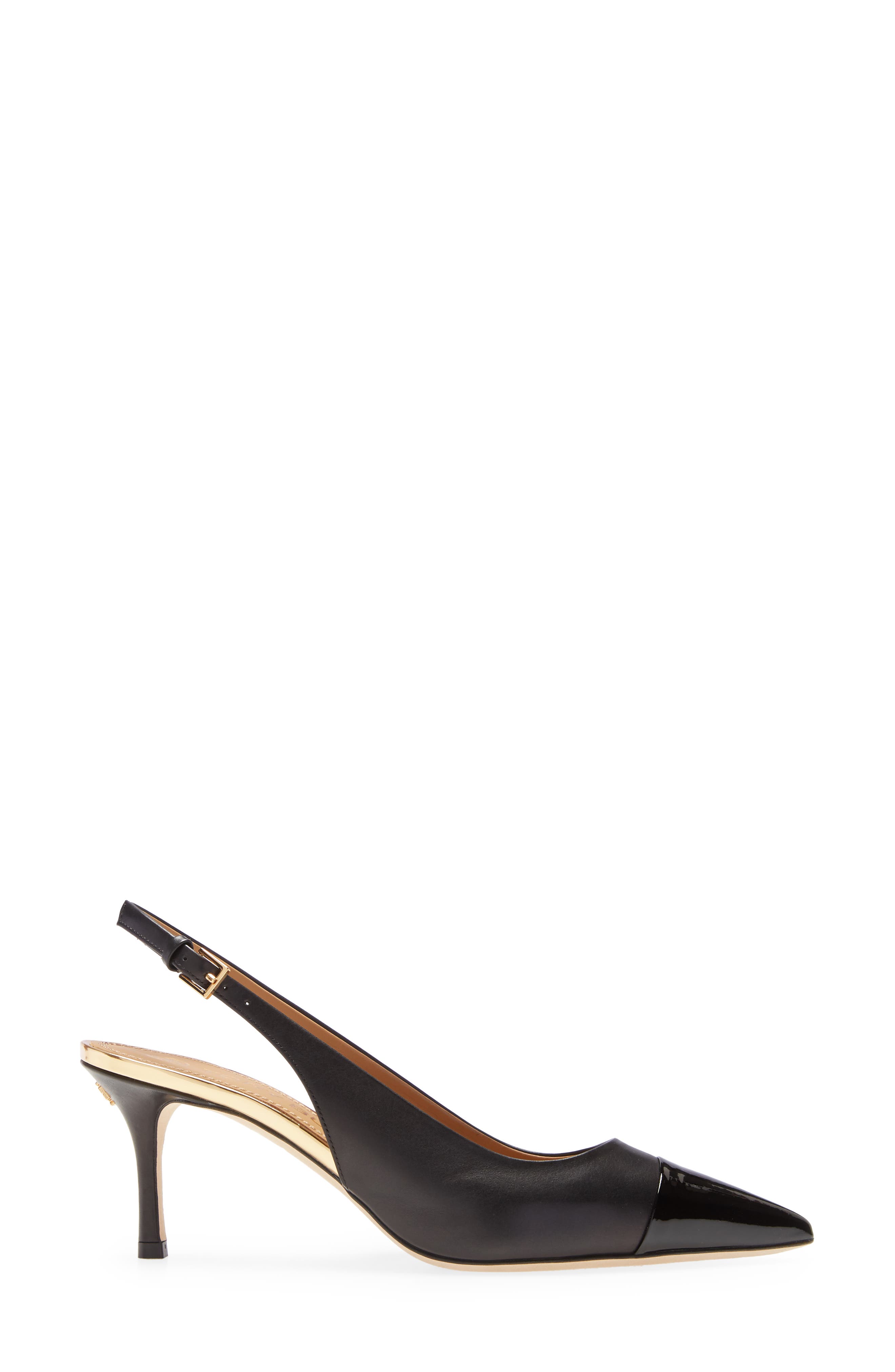 Tory Burch Penelope Cap Toe Slingback Pump, Alternate, color, 