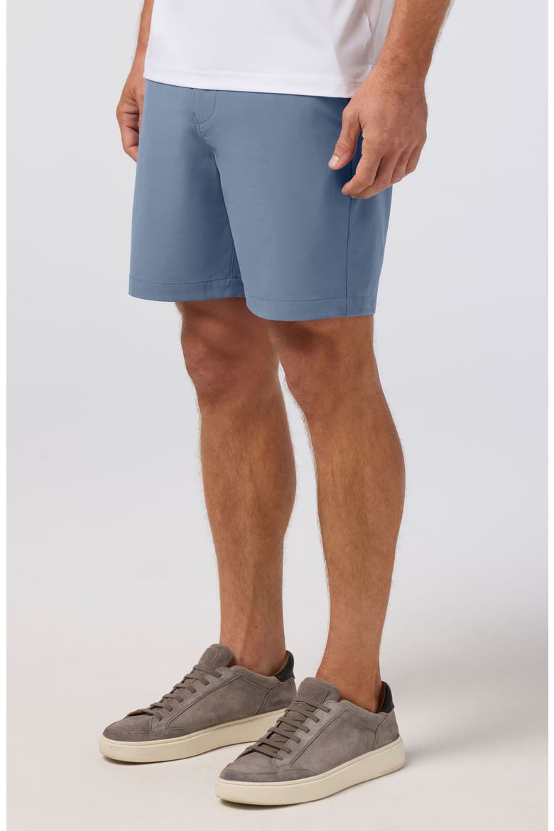 Helmsman Flat Front Performance Golf Shorts, Alternate, color, DARK SLATE