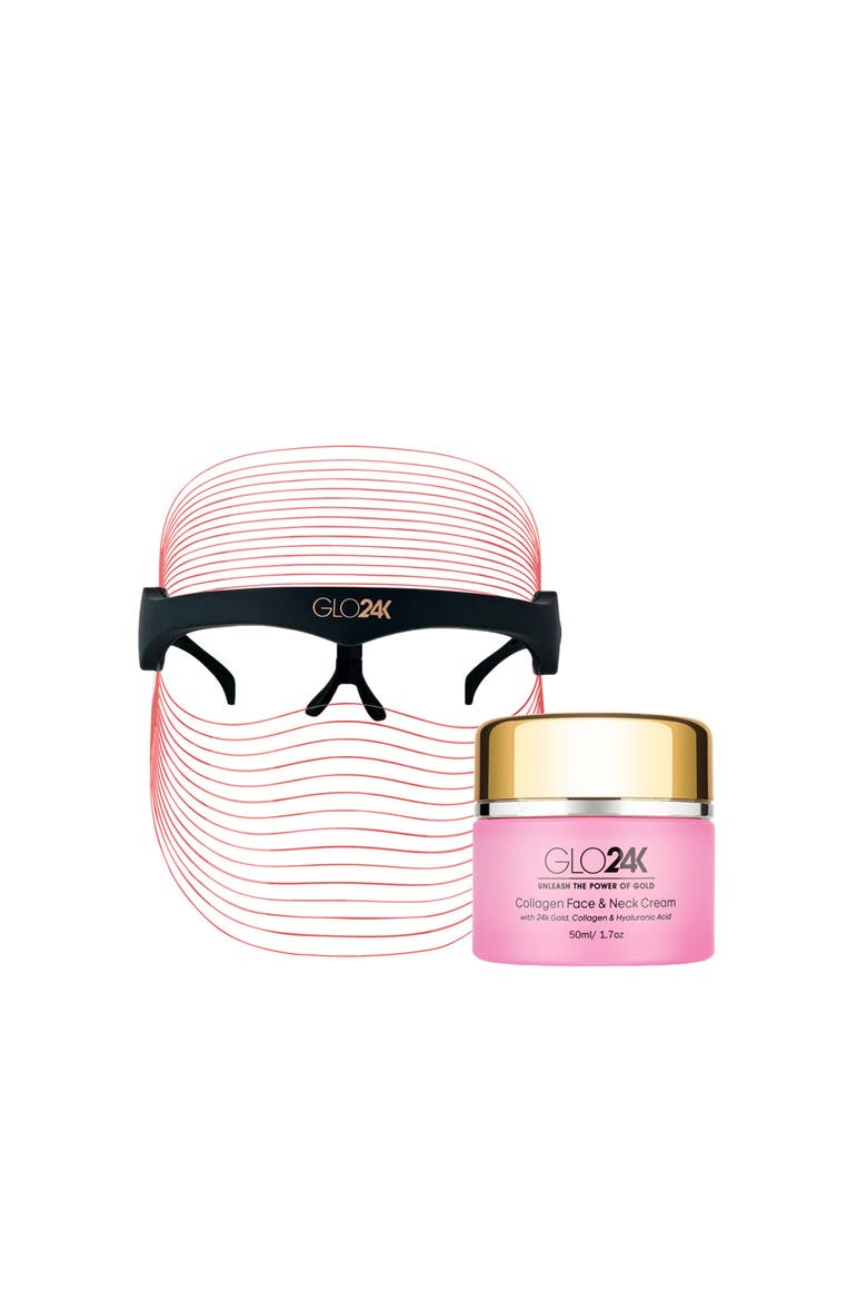 7 Color LED Beauty Mask + Collagen Cream., Main, color, NA