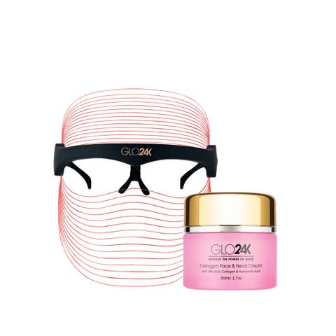 7 Color LED Beauty Mask + Collagen Cream.