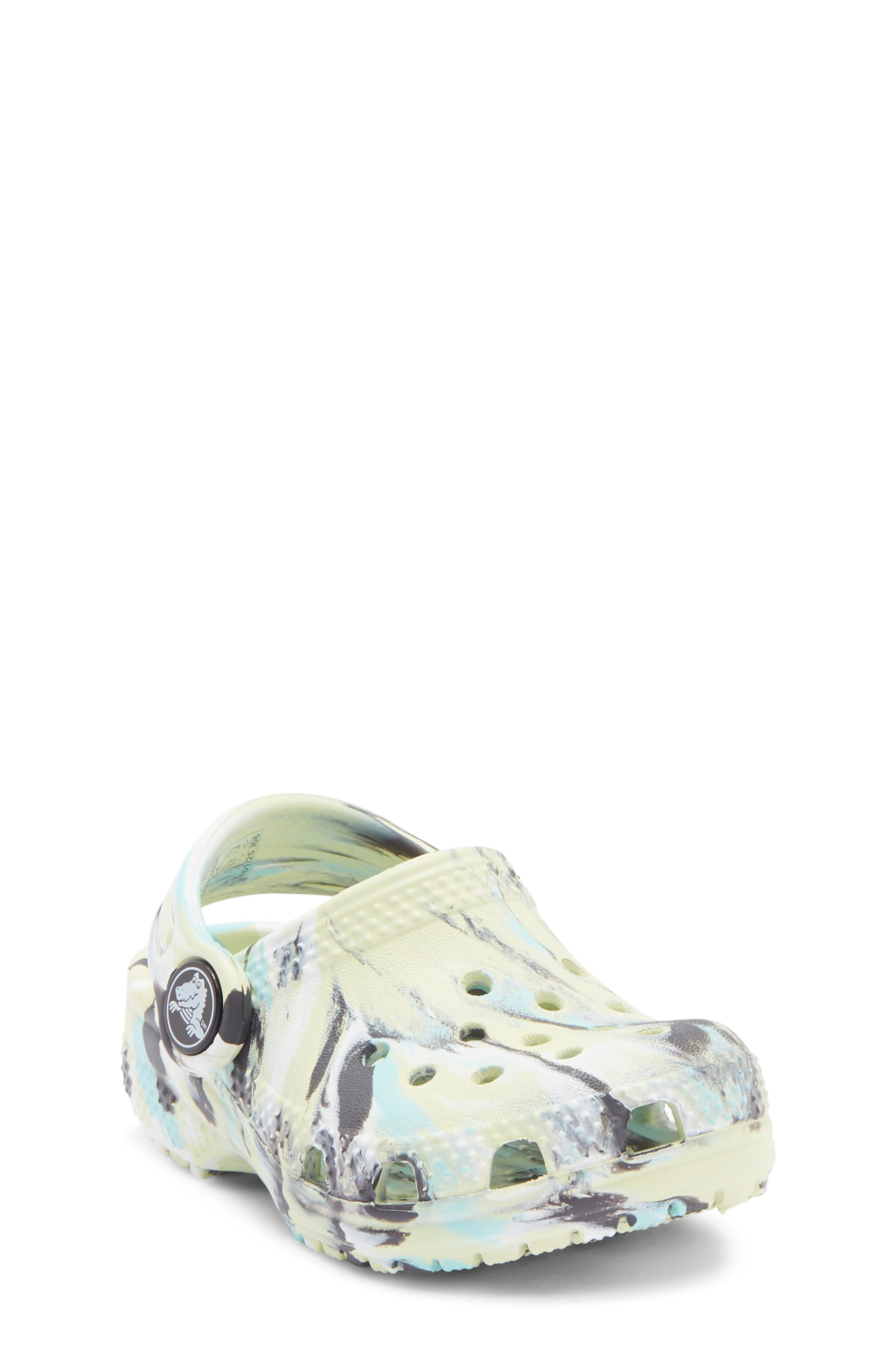 CROCS Kids' Classic Marbled Clog
