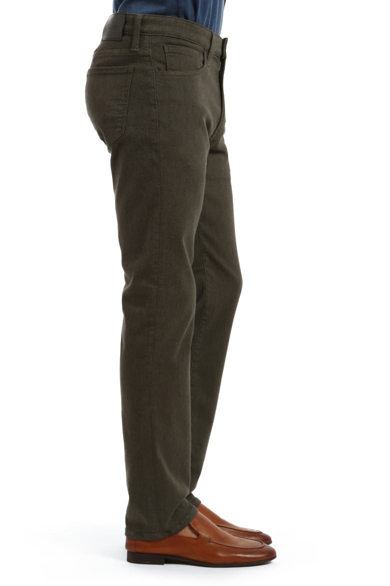 Charisma Relaxed Fit Stretch Five-Pocket Pants, Alternate, color, FOREST DIAGONAL