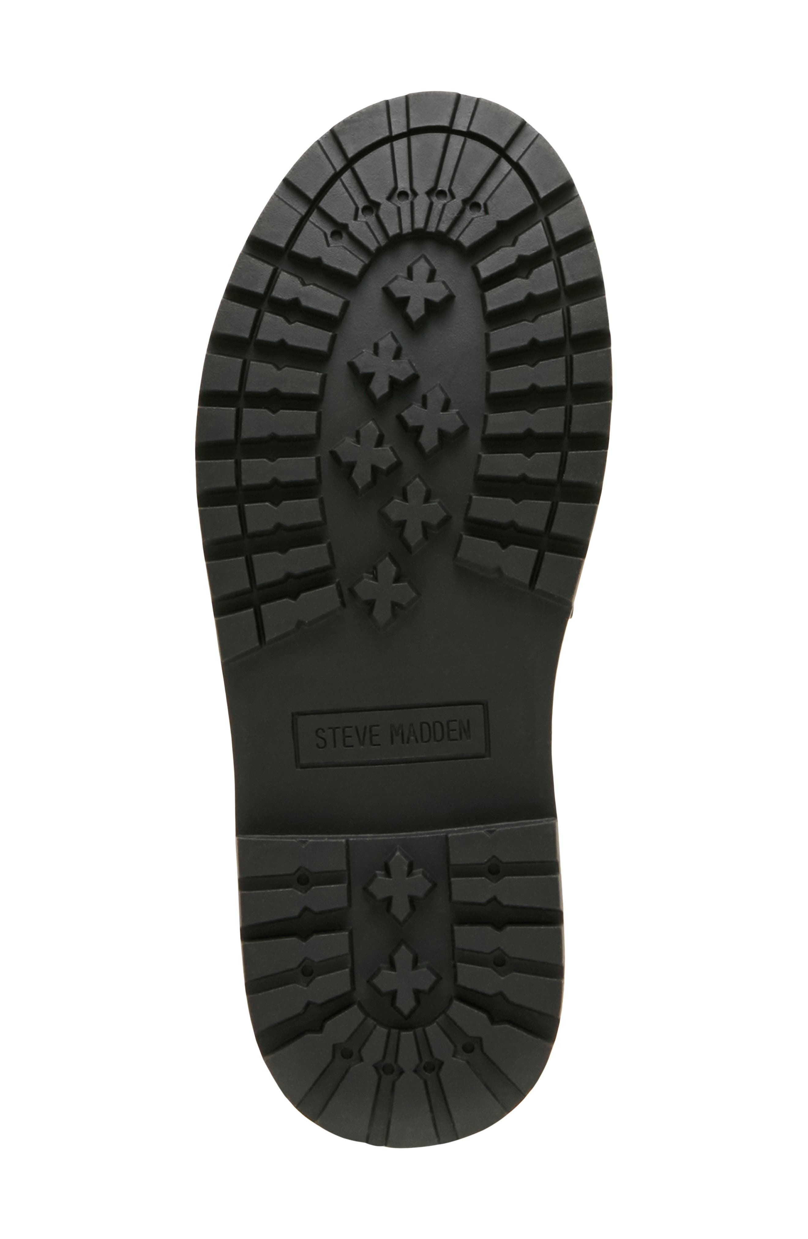 Kids' Jtwinkle Faux Leather Loafer, Alternate, color, BLACK