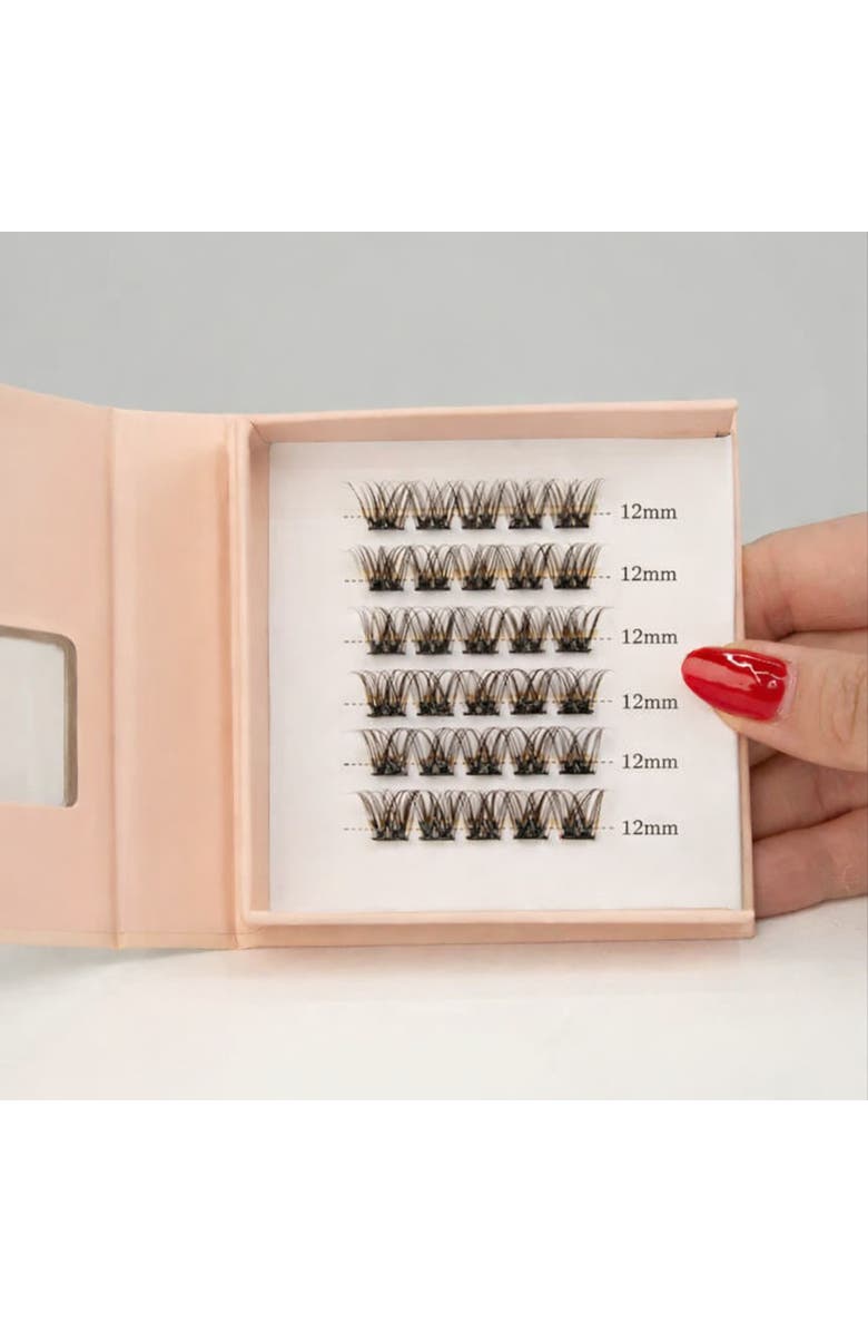 Pink Rabbit Cosmetics Brown Sugar Lash Extensions 12mm, Main, color, Brown