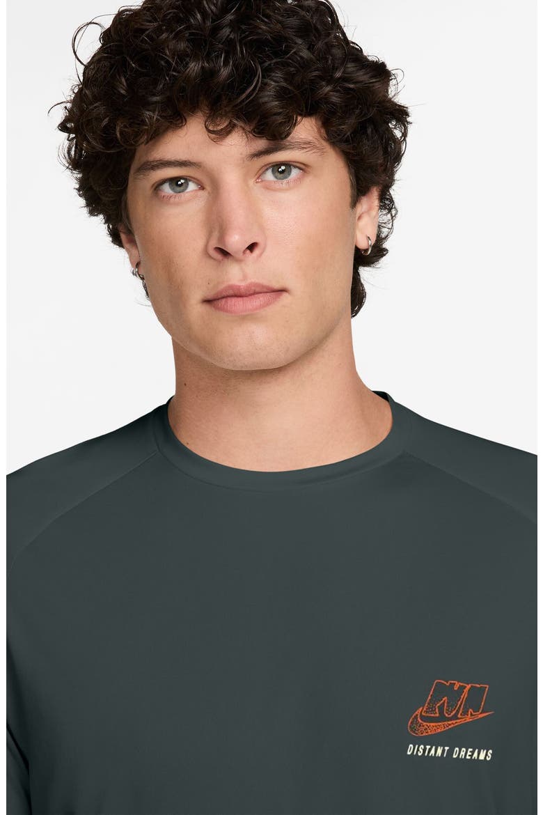 Stride Dri-FIT ADV Running Graphic T-Shirt, Alternate, color, BLACK SPRUCE