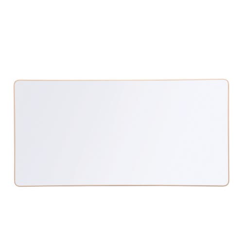 Kaplan Early Learning Company Rectangle Mounted Wall Mirror In Brown