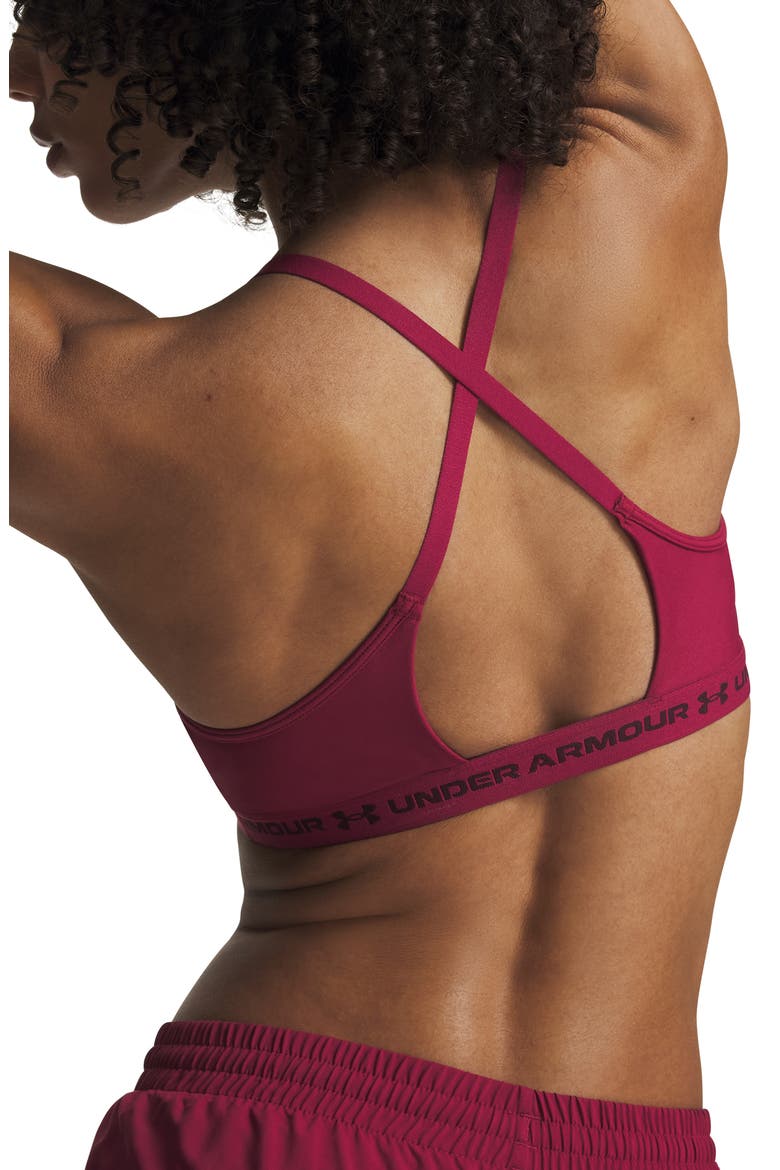 Crossback Low Impact Sports Bra, Alternate, color, CLARET
