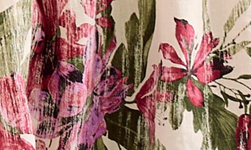 Tommy Bahama Orchid Isle Tiered Midi Dress In Multi