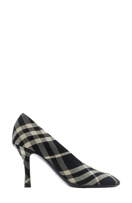 Burberry Baby Check Knit Pump