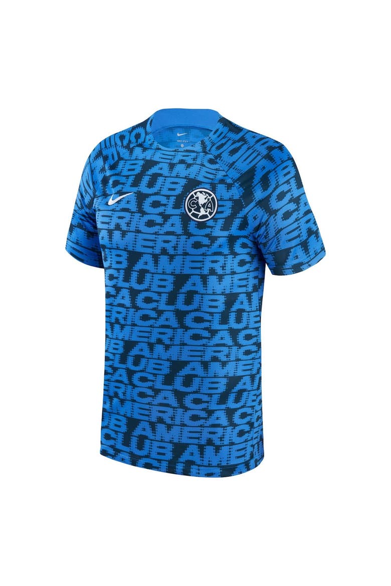 Men's Nike Navy Club America 2022/23 Away Pre-Match Top, Alternate, color, Navy