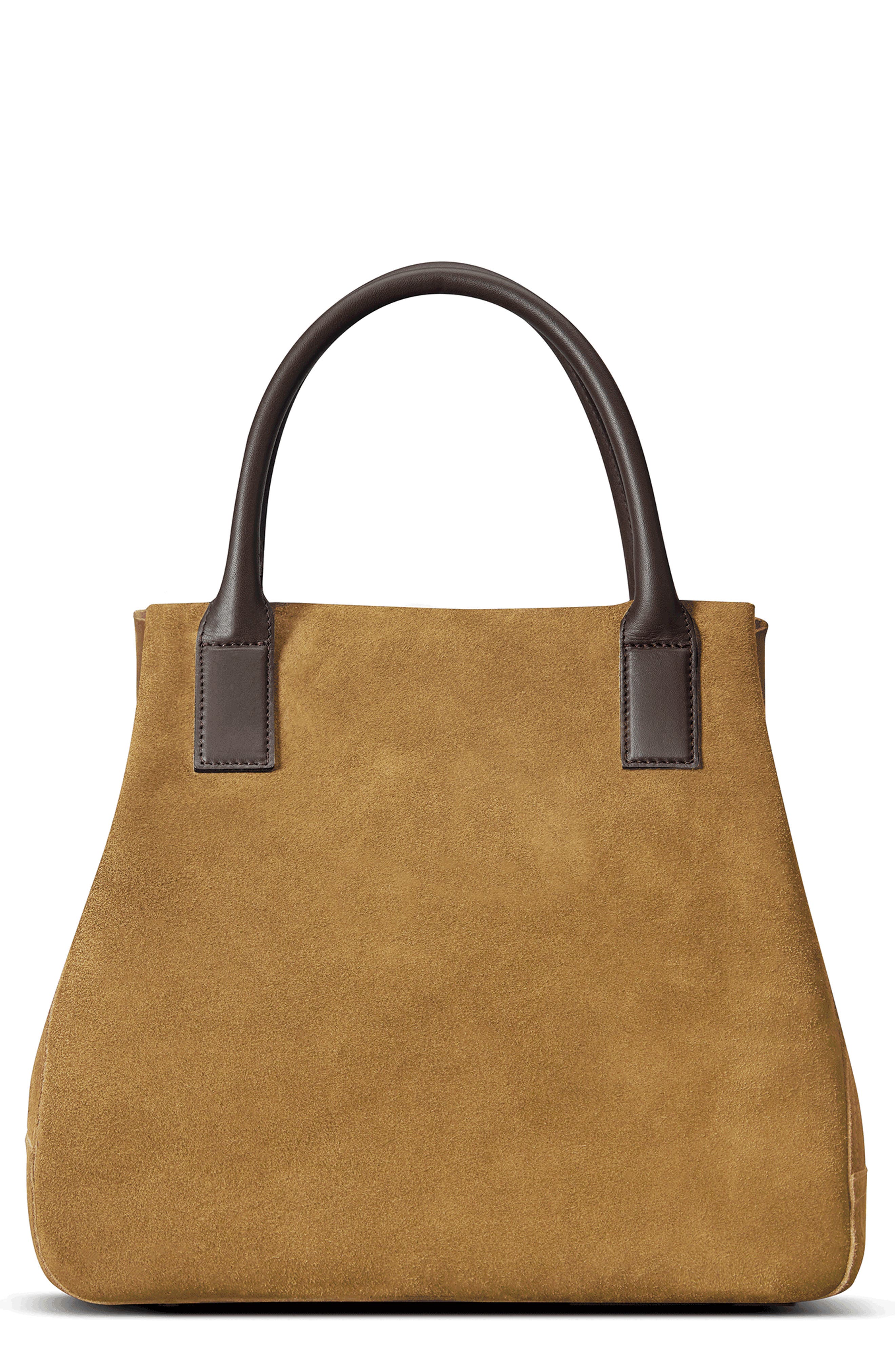 Shinola Runwell Suede Tote, Main, color, 
